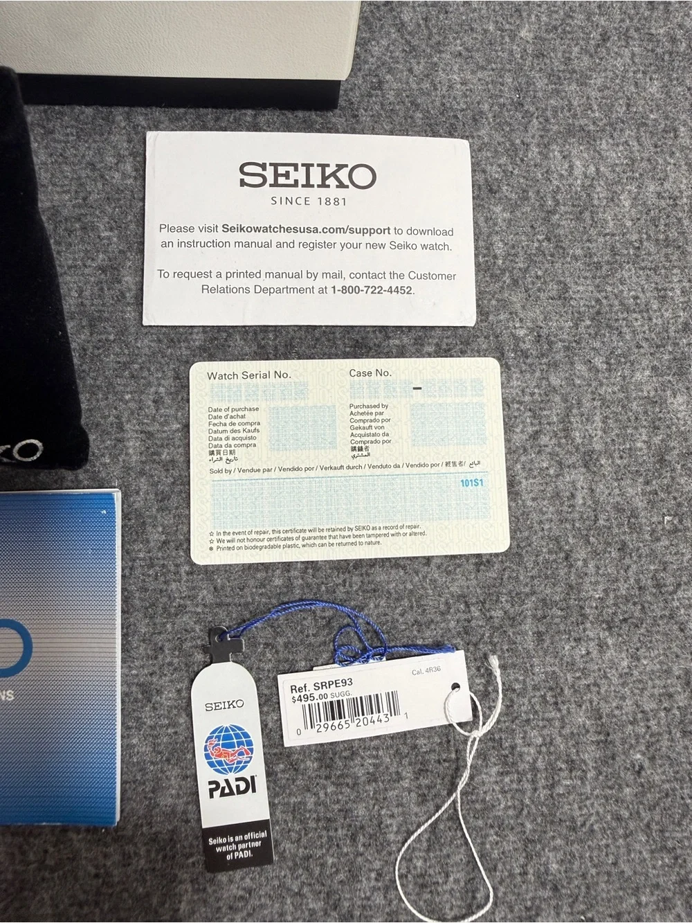 SEIKO Prospex Turtle automatic Divers watch SRPE93